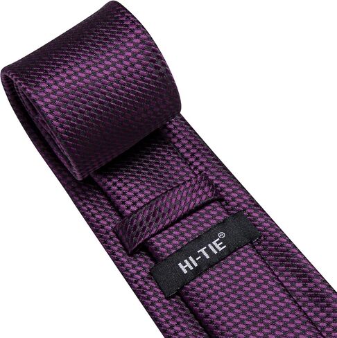 مجموعة ربطات عنق مخططة للرجال من Hi-Tie، مجموعة ربطات عنق برتقالية فاتحة للرجال، ربطات عنق رسمية منسوجة مع منديل لحفلات الزفاف التجارية in Kuwait