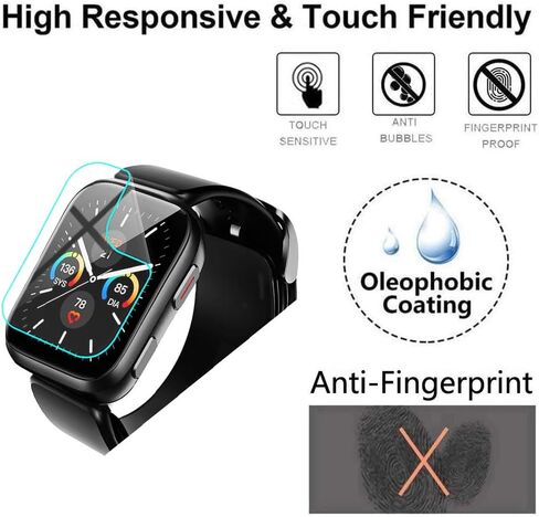 [5 Pack] لـ BP Doctor Smart Watch S7 Screen Protector 1.95 "Film Soft Pet Film [Case Friends] [anti-scratch] in Kuwait