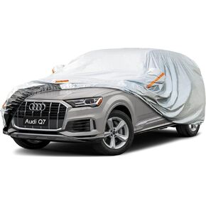 Car Cover Custom Fit Toyota Highlander (2013-2024) Waterproof for Automobiles, Oxford Sun Rain Dust Snow Protection (Ships from US Warehouse, Delivery 3-8 Days)