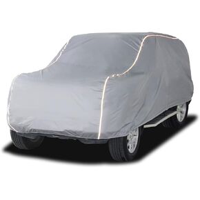 Small Car Cover for Automobiles All Weather Waterproof Carpa para Carro Full Exterior Covers Fit Tesla Model 3 Honda Civic Mercedes c300 BMW M3 Fit All Sedan 178"~186"