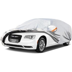 6 Layers Car Cover Custom Fit Tesla Model 3 (2017-2024) Waterproof All Weather, Heavy Duty Outdoor Snow Sun Rain Uv Protection (Ships from US Warehouse, Delivery 3-8 Days)