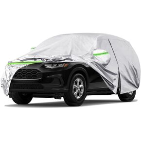 Waterproof Truck Cover, 6 Layers Car Cover Replace for 2006-2023 Honda Ridgeline, All Weather Car Covers with Zipper Door & Windproof Bands for Sun Snow Rain Dust Protection, Outdoor Indoor