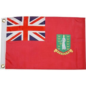 TAYLOR MADE PRODUCTS British Virgin Island Courtesy, 12" x 18"