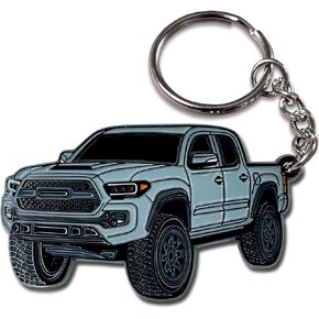 Tacoma Keychain - Tacoma Accessories 2016-2022 mods 2023 2024 Cool Key Chain Fob Cover 3rd gen Toy Truck