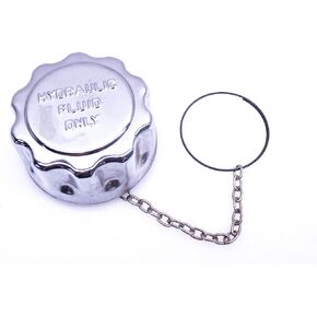 Replacement Cap With Chain For Chrome Filler-Strainer Breather Cap Assembly