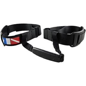 Scuba Choice Scuba Diving Adjustable Tank Carrier,Black