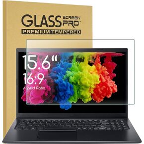 KEANBOLL 15.6" Laptop Tempered Glass Screen Protector for HP/Dell/Lenovo/Asus/Acer/Samsung/URAO/VGKE etc All 15.6-Inch Laptop(Display 16:9),Ultra Clear & 9H Hardness-(13.6 * 7.6 inch W x H)