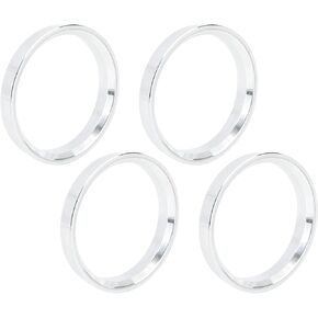 X AUTOHAUX 4 قطع من 65.1 إلى 57.1 ملم من سبائك الألومنيوم محور السيارة حلقات مركزية فاصل تجويف العجلة in Kuwait