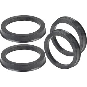 SCITOO Wheel Hub Centric Rings 67.1mm to 54.1mm black Plastic Hubrings 67.1 OD 54.1 ID - 4PCS