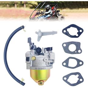 Carburetor for Coleman KT196 with Gaskets 6.5HP 5.5HP 196cc Go Kart Carburetor Huayi Carburetor OHV Engine Go Kart Carb