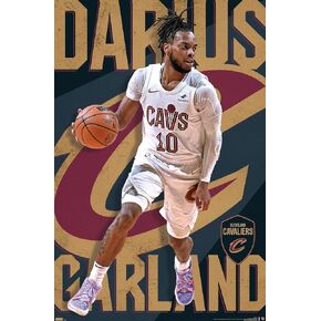 Trends International NBA Cleveland Cavaliers - Darius Garland 23 Wall Poster, 22.37" x 34.00", Unframed Version