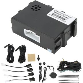 Car Blind Spot Detection System 0-5m Reversing System 0-120cm Blindspot Detection Monitoring Lane Change Assist IP67 Parking System for Vehicle