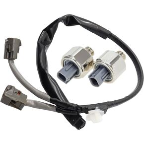 2 Knock Sensor with Harness Compatible with Toyota 4runner 1995-2002 T100 1995-1998 Tacoma 1995-2004 Tundra 2000-2002 3.4L V6 Replace 8221934010 82219-34010