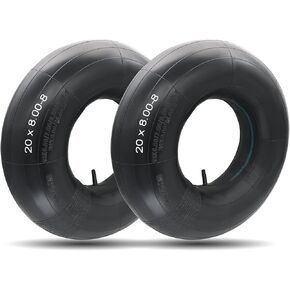 20x8.00-8 أنابيب داخلية، تناسب الاستبدال 18x6.50-8، 18x7.50-8، 18x8.50-8، تناسب الأنابيب الداخلية بشكل عام ساق الصمام المستقيم المتوافقة مع جزازات العشب والجرارات ومنفاخ الثلج وعربات الجولف والحديقة جَرَّار in Kuwait