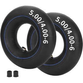 RUTU 13x5.00-6 13X5-6 Tire and Inner Tube with TR87 Angled Valve Stem for Razor Dirt Quads Yerf Dog Motovox Go Karts Dirt Bikes ATVs 4 Wheelers 2 Pack