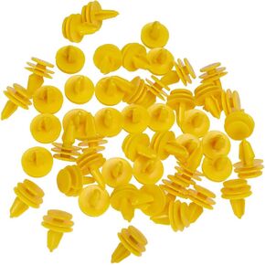 Door Panel Fastener Push Type Retainer Clip Nylon for Grand Cherokee (Pack of 50)