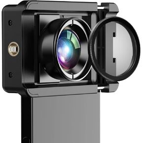 MIAO LAB 15X Phone Macro Lens with LED Fill Light, 15X Macro Lens + 17mm Thread Lens Adapter for iPhone 15/15Pro/15Pro Max, Samsung, Android Phone (Fits for Almost Phone)