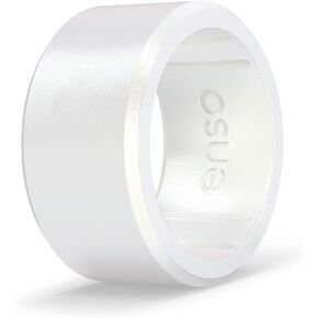 Enso Rings Marquee Silicone Rings, Wide Ring Collection, Comfortable and Flexible Design
