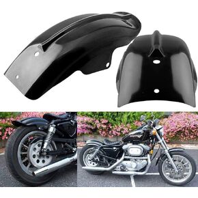 Custom Black Rear Fender Mudguard for Motorcycle Cruiser Chopper Bobber Café Racer for Shadow for Yamaha V Star