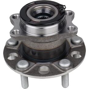 512333 Rear Wheel Bearing and Hub Assembly Fit for Dodge Caliber 2007 2008, Jeep Compass Patriot 2007-2017, 5 Lug w/ABS
