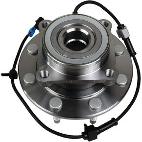 Autoround Front Wheel Hub and Bearing Assembly 515058 for 4x4 Chevy Silverado/GMC Sierra 1500 2500 2500HD 1500HD, Suburban/Yukon XL 2500, Hummer H2 8 Lug