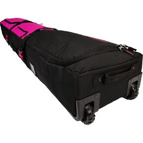 Wheeled Padded Ski Bag Ultimate Double - Premium High End Double Roller Travel Bag