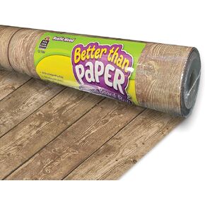 Teacher Created Resources Rustic Wood Better Than Paper Bulletin Board Roll (TCR77884)