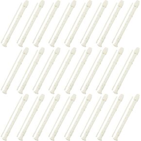 24 Pack 12 Inch 8 Hole Soprano Recorders, German Style Descant Soprano Recorder, Plastic Descant Flute with Cleaning Rod & Storage Bag, for Graduation, Show, Gift