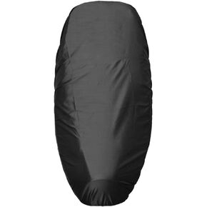 Waterproof Motorcycle Seat Cover, Rainproof & Dustproof, 27 x 14 inches Fit for Small-Size Motorcycle Moped Scooter, Black Size XL