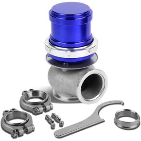 DNA Motoring WG-TS-40MM-T22-BL External Turbo Manifold Wastegate