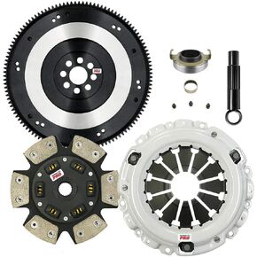 ClutchMax PRO Performance Stage 3 Clutch Kit with Chromoly Flywheel Compatible with 2002-2006 Acura RSX TYPE-S K20,Accord Civic Si K20A2 K20A3 K20Z1 K20Z3 K24A (CP08137HDCLSF-ST3)