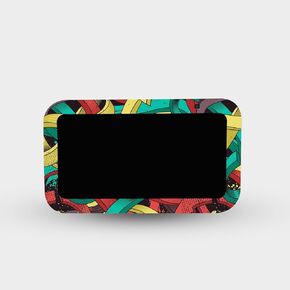 MightySkins Skin Compatible with Amazon Echo Show 5 (Gen 3) - Candy Skulls | Protective, Durable, and Unique Vinyl Decal wrap Cover | Easy to Apply, Remove, and Change Styles