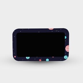 MightySkins Skin Compatible with Amazon Echo Show 5 (Gen 3) - Blue Plaid | Protective, Durable, and Unique Vinyl Decal wrap Cover | Easy to Apply, Remove, and Change Styles