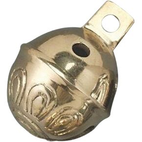 Dozen Brass Sleigh Bells 1.5"H