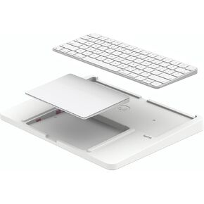 صينية هارموني للوحة التتبع Apple Magic ولوحة المفاتيح Apple Magic، إعداد مكتب نظيف - لوحة المفاتيح ولوحة التتبع غير متضمنة in Kuwait