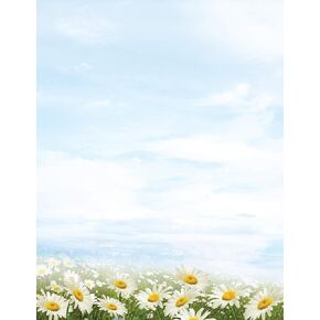 Great Papers! Daisy Day Letterhead Stationery, 8.5" x 11", 80 count, Inkjet and Laser Printer Compatible (2020145)