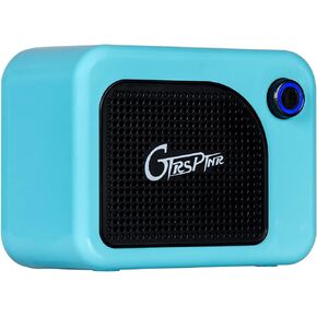 MOOER GTRS Guitar Amp Bluetooth 5W, Mini Practice Amplifier Portable with Chargble Batteries, 1/4" input jack, Bluetooth Speaker for Audio Playback (Black)