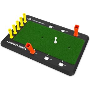 Launch Deck Golf Swing Trainer - Fix Your Slice I Swing Mastery Tool by Hank Haney I Instant Feedback