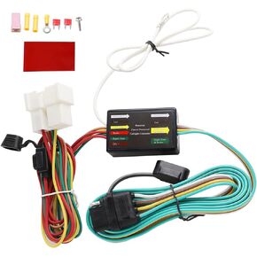 4-Pin Trailer Wiring Harness for 2016-2023 Honda Pilot & 2019-2023 Honda Passport, 56291 T-Connector Vehicle Side Towing Harness for Trailer Light Connect, Factory Tow Package Required