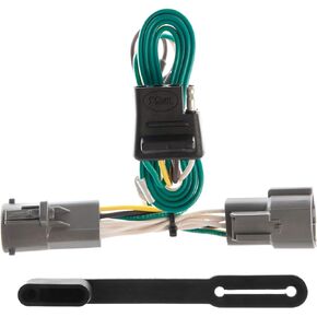 Curt Manufacturing 55316 Vehicle-Side Custom 4-Pin Trailer Wiring Harness,Fits Select Ford F-150,F-250,HD,F-350 ,Black