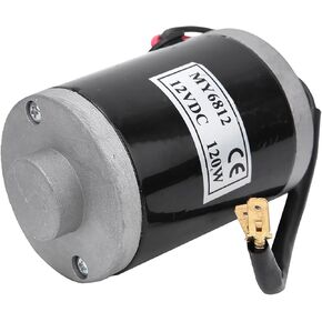 Motor Electric Brushed, Motor Electric Motor Bike Brushed MotorMY6812 12V 120W High Speed Small Brush Motor with Belt Pulley Electric Scooter E Bike AccessoryElectric Kick Scooter,my6812 in Saudi Arabia