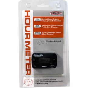 Hardline Products HR-8065 Vibration Hour Meter , Black