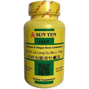 Sun Ten - Cinnamon & Dragon Bone Combination Capsules/GUI Zhi Jia Long Gu Mu Li Tang/桂枝加龍骨牡蠣湯