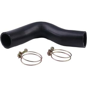 Upper Radiator Coolant Inlet Hose 45161FE050 & Clamp 091748014 Set Compatible with 2004-2008 Subaru Forester XT