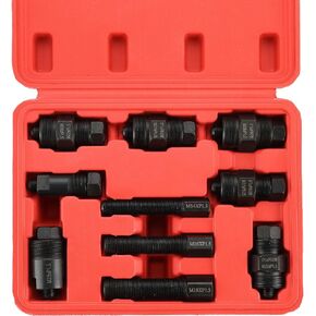 Motorcycle Flywheel Puller Set, 10PCS Flywheel Puller Tool, Universal Flywheel Puller Set Compatible for Motorcycle Bikes, Honda, Suzuki, Bosch, Kawasaki, Ducati, Yamaha Flywheel