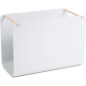 U Brands Metal Hanging File Organizer, Letter Size, Desktop Accessory, Arc Collection, Grey