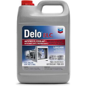 Delo 227811486 Extended Life Prediluted 50/50 Antifreeze/Coolant, 1 Gallon, 6 Pack