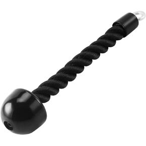 Pull Down Rope Single Grip Tricep Bicep Exercise Attachment for Cable Machines Gym Pulley Workout