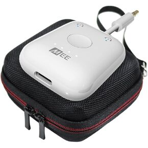 Suw Hard Travel Case for MEE Audio Connect Air in-Flight Bluetooth Wireless Audio Transmitter Adapter（Case Only）