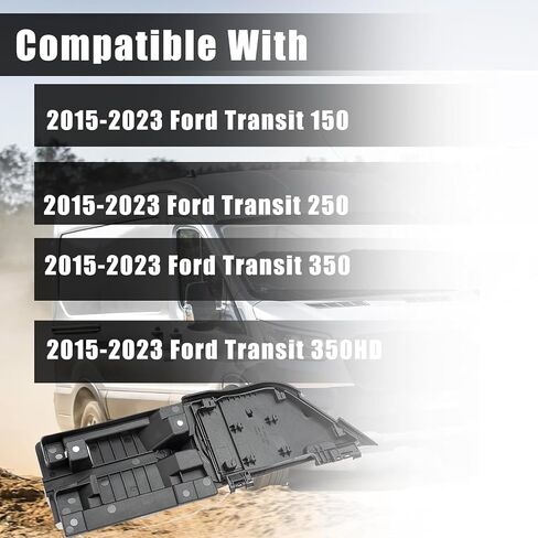 باب مفصلي لجيب حشو غاز الوقود متوافق مع 2015-2023 Ford Transit Van استبدال # CK4Z-5427936-A، CK4Z-5427936-F in Kuwait
